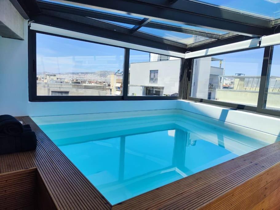 Gazi Pool House Daire Atina Dış mekan fotoğraf