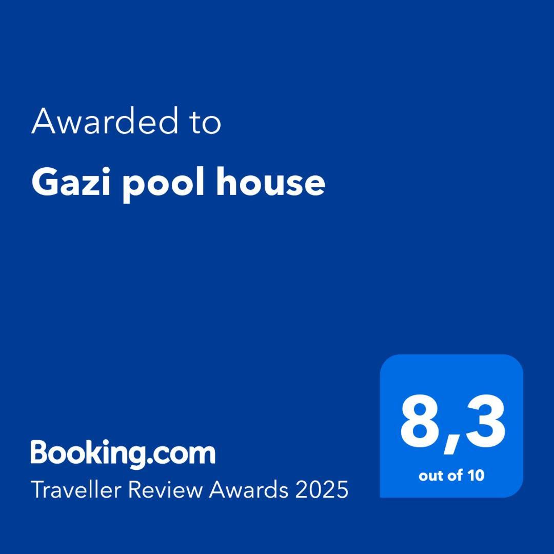 Gazi Pool House Daire Atina Dış mekan fotoğraf